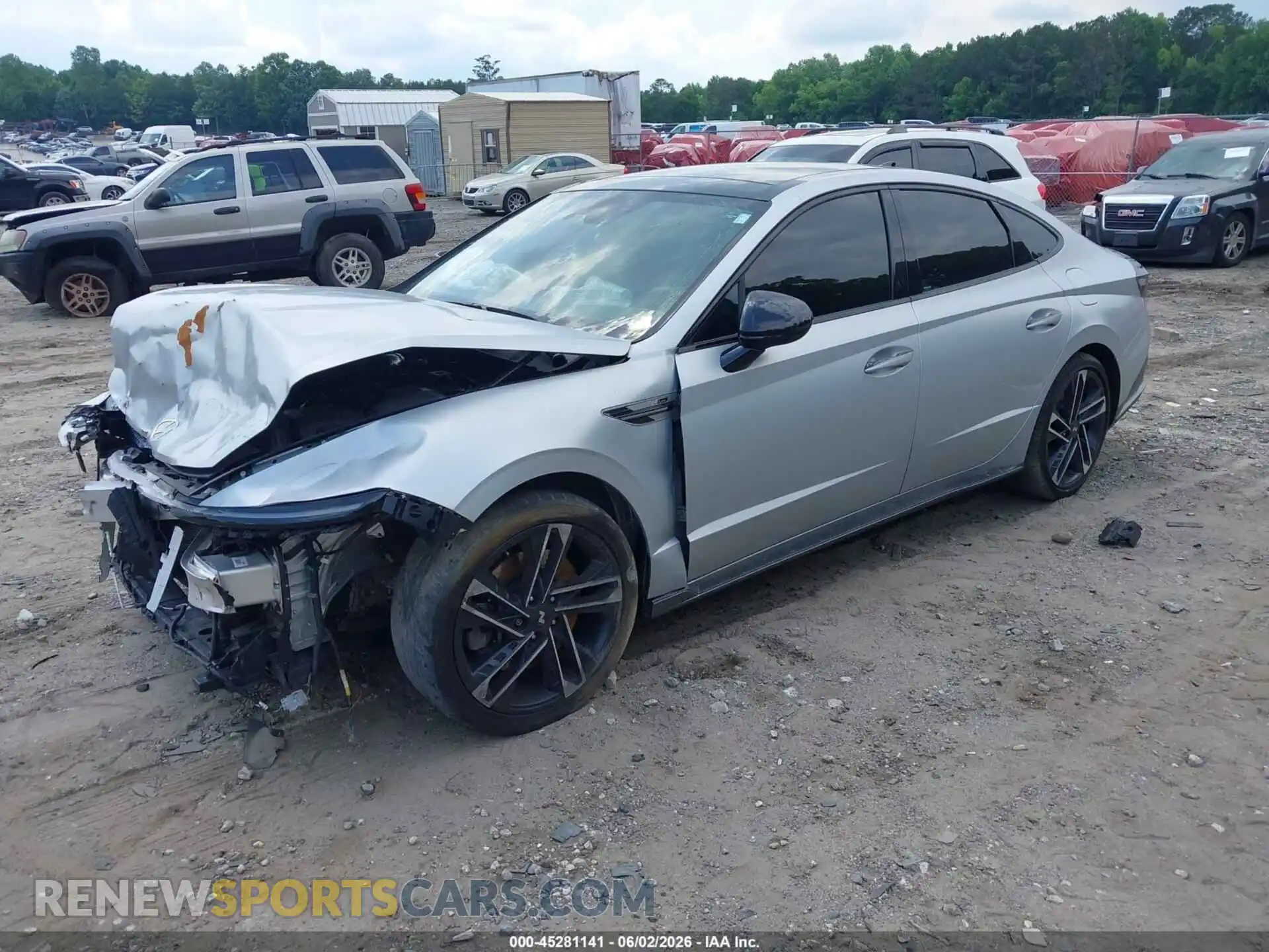 2 Photograph of a damaged car KMHL54JCXSA515188 HYUNDAI SONATA 2025