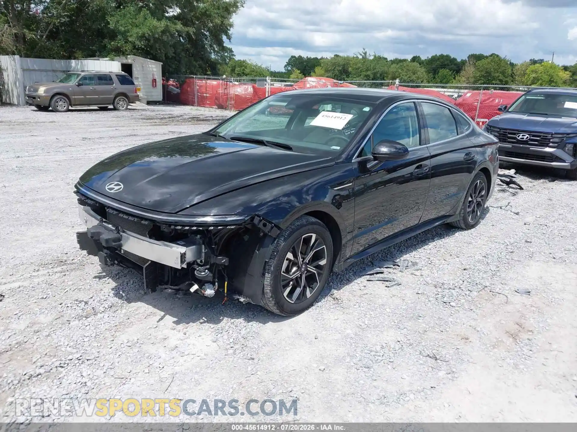 2 fotografías del automóvil dañado KMHL64JA1SA480410 HYUNDAI SONATA 2025