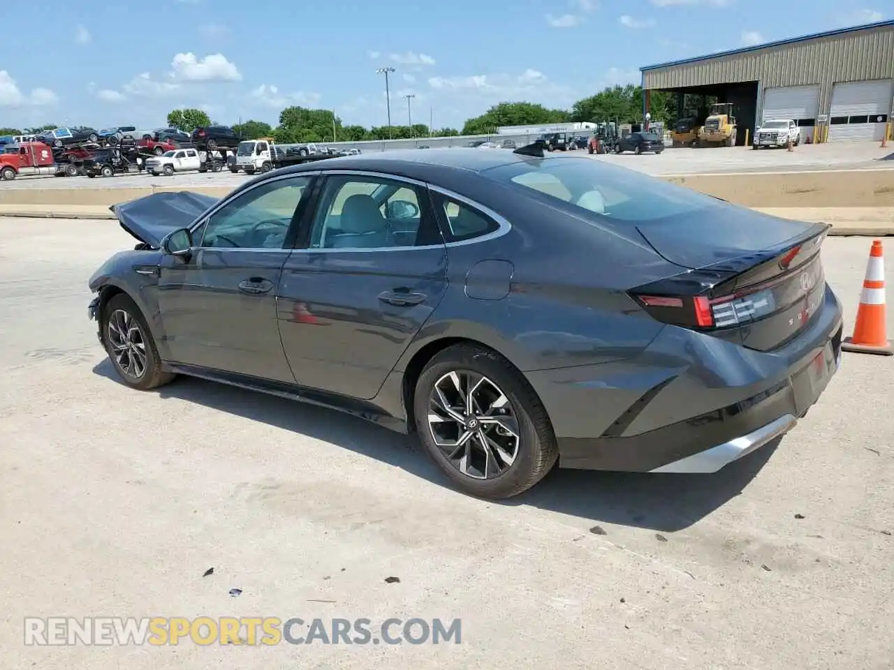 2 fotografías del automóvil dañado KMHL64JA2SA458092 HYUNDAI SONATA 2025