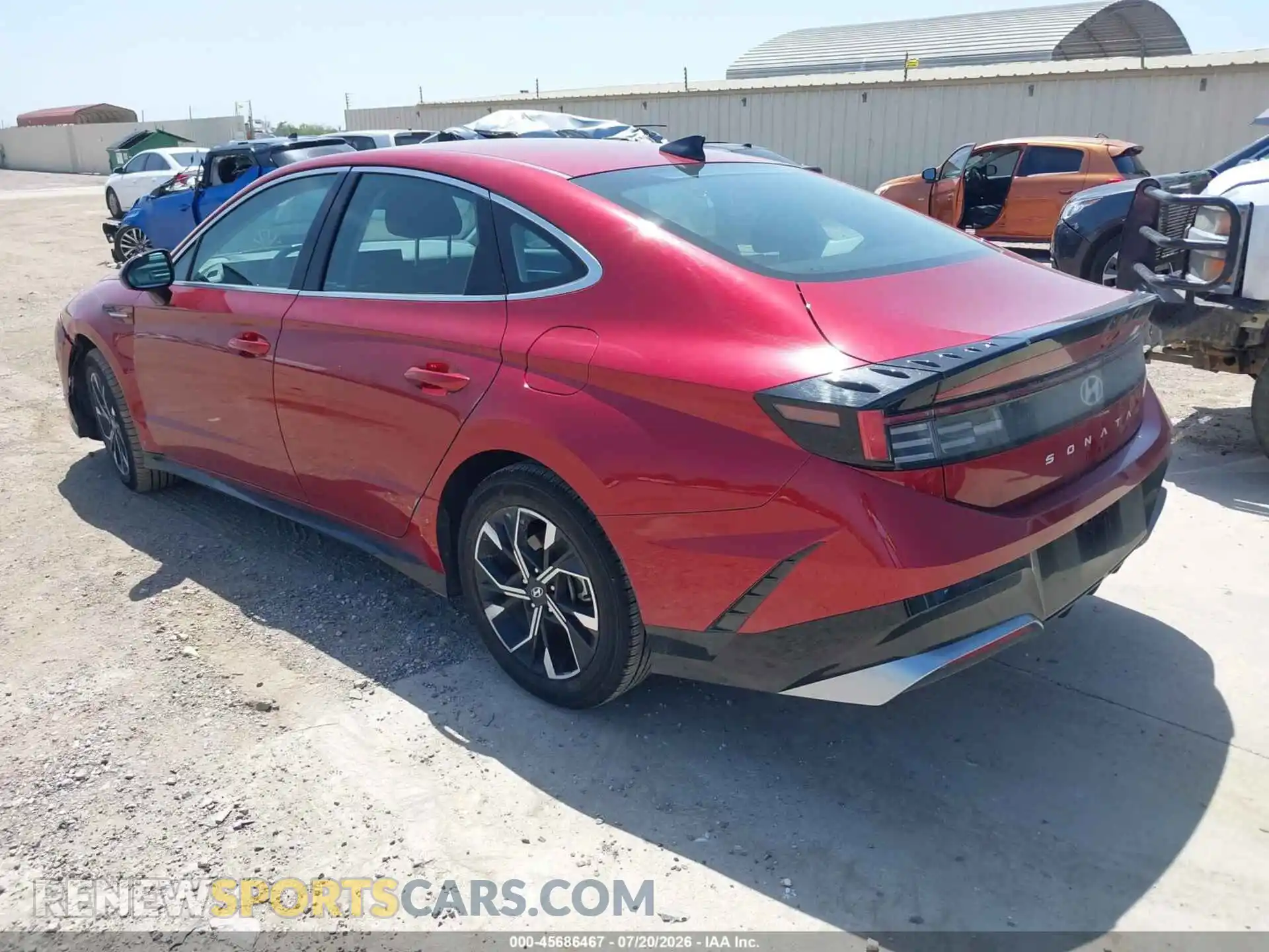 3 Photograph of a damaged car KMHL64JA6SA479009 HYUNDAI SONATA 2025