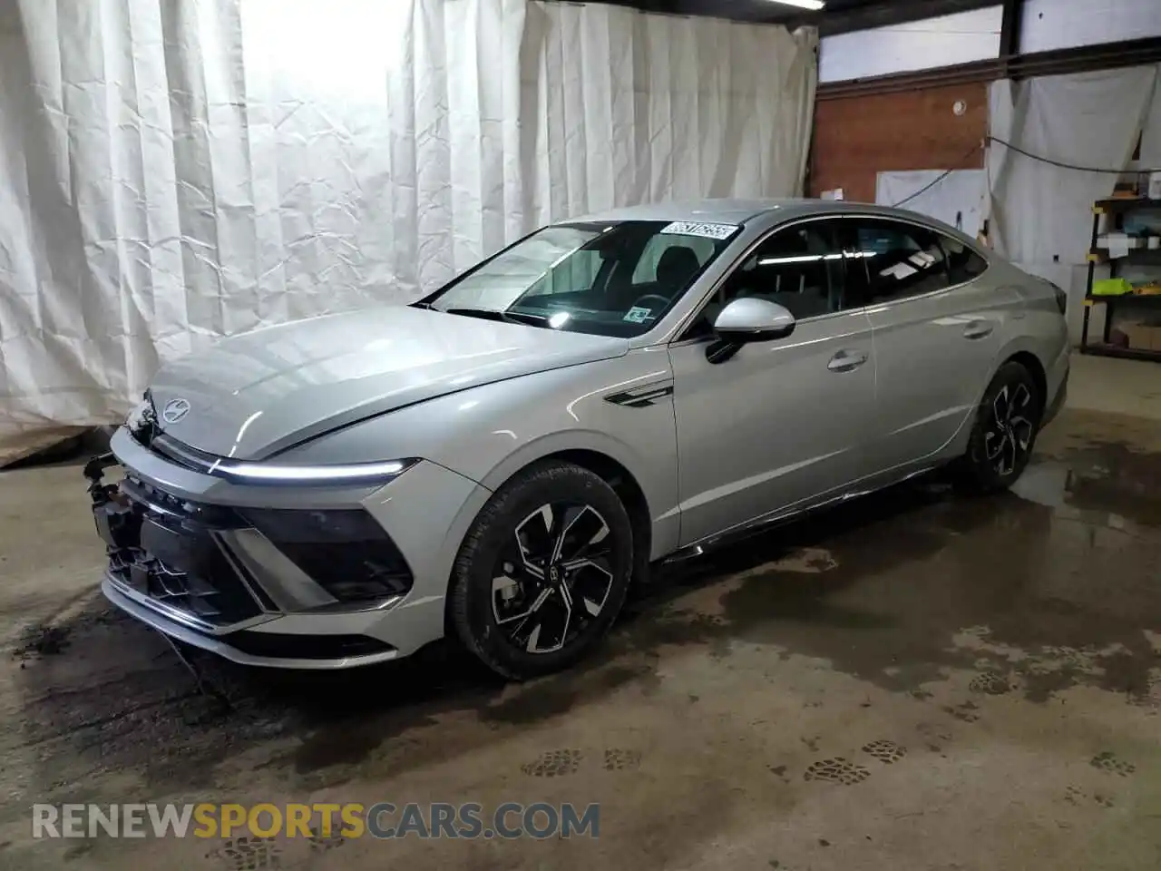 1 Photograph of a damaged car KMHL64JA8SA498564 HYUNDAI SONATA 2025