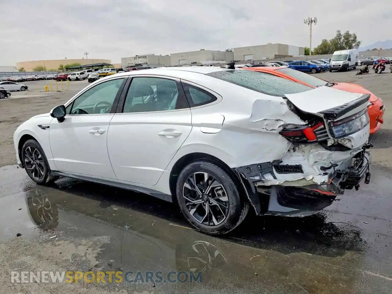 2 Photograph of a damaged car KMHL64JAXSA454274 HYUNDAI SONATA 2025