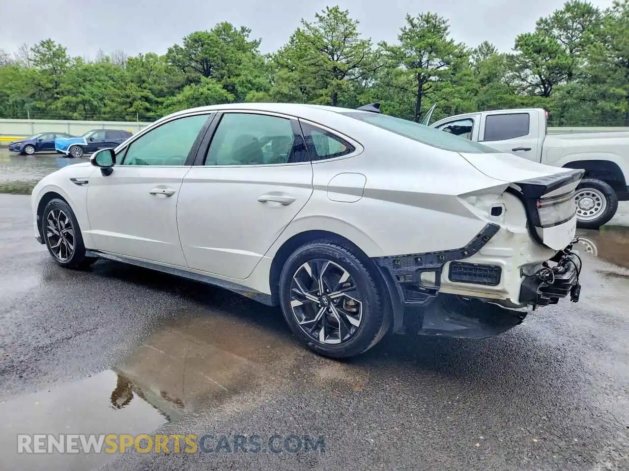 2 Photograph of a damaged car KMHL64JAXSA457806 HYUNDAI SONATA 2025