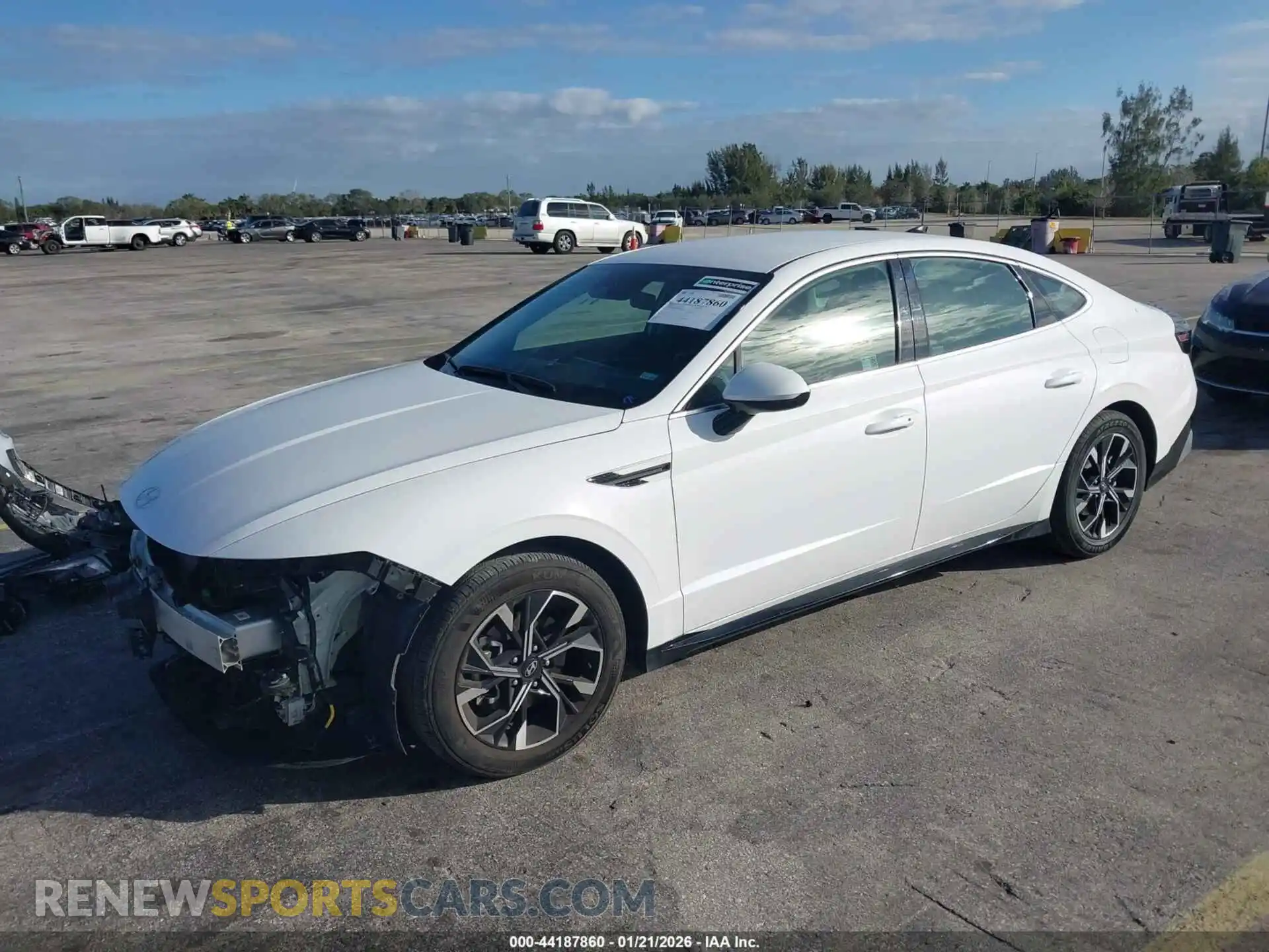 2 Photograph of a damaged car KMHL64JAXSA469986 HYUNDAI SONATA 2025