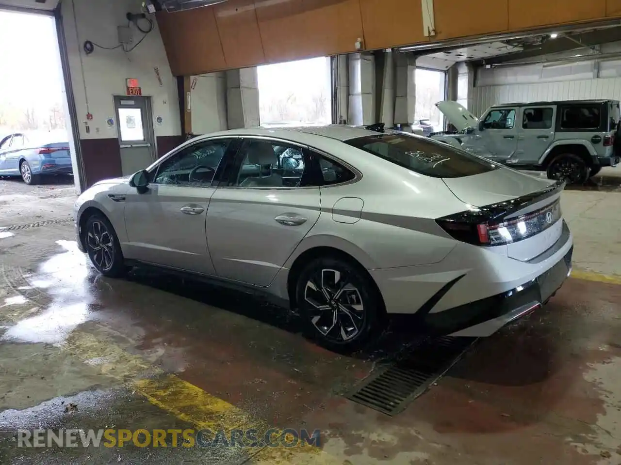 2 Photograph of a damaged car KMHL64JAXSA519267 HYUNDAI SONATA 2025