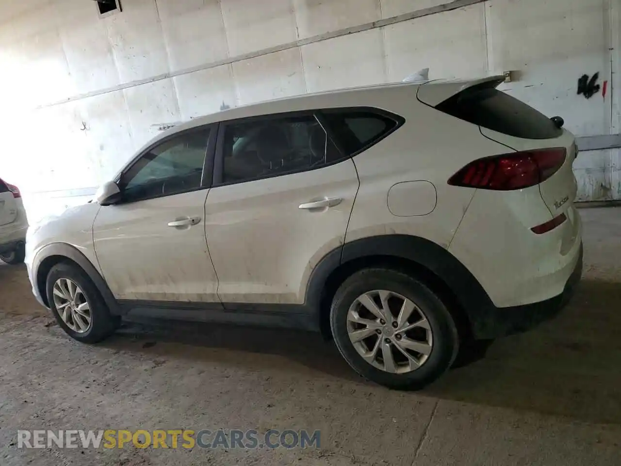 2 Photograph of a damaged car KM8J23A49KU952584 HYUNDAI TUCSON 2019