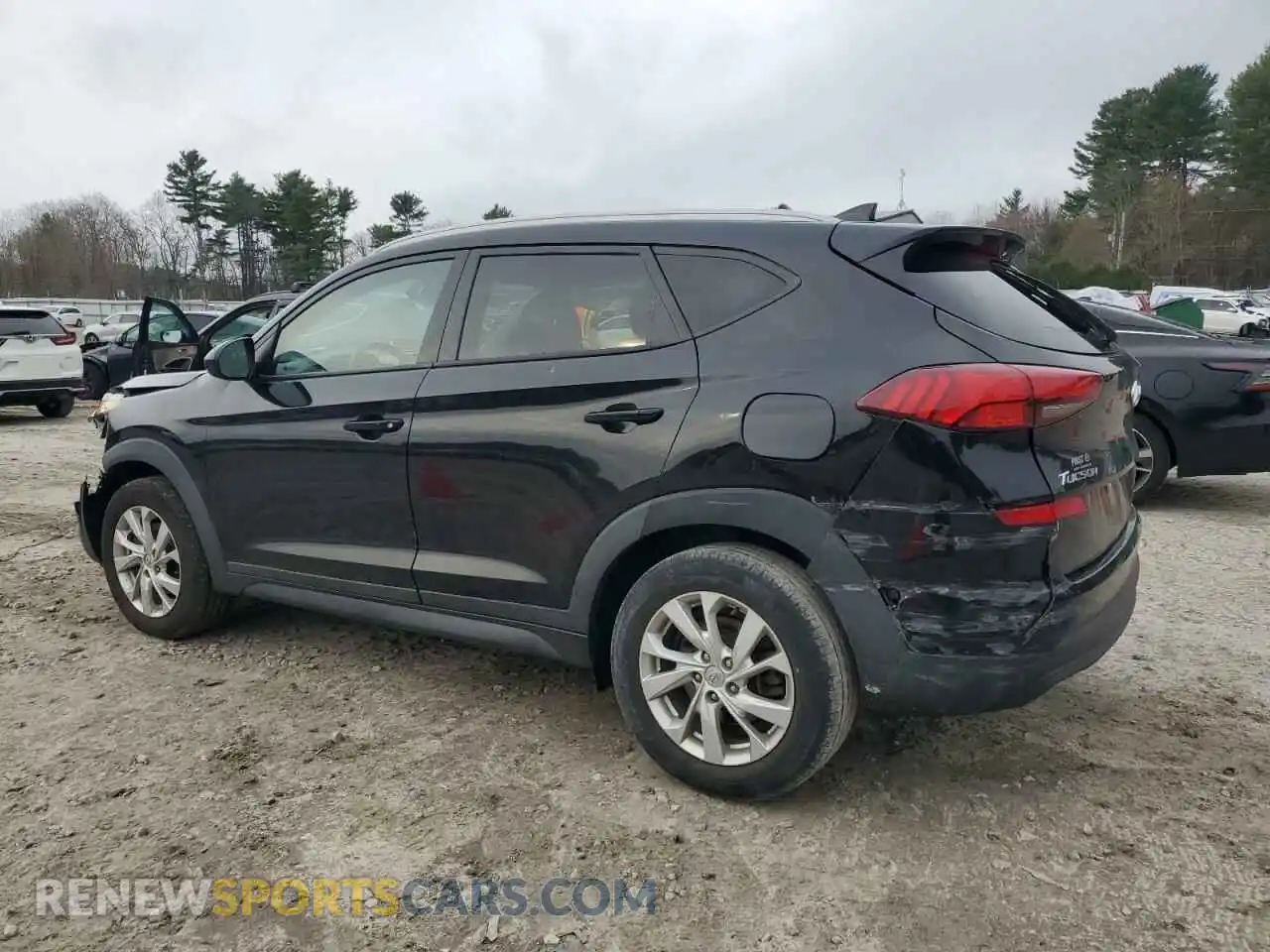 2 fotografías del automóvil dañado KM8J3CA4XKU855228 HYUNDAI TUCSON 2019