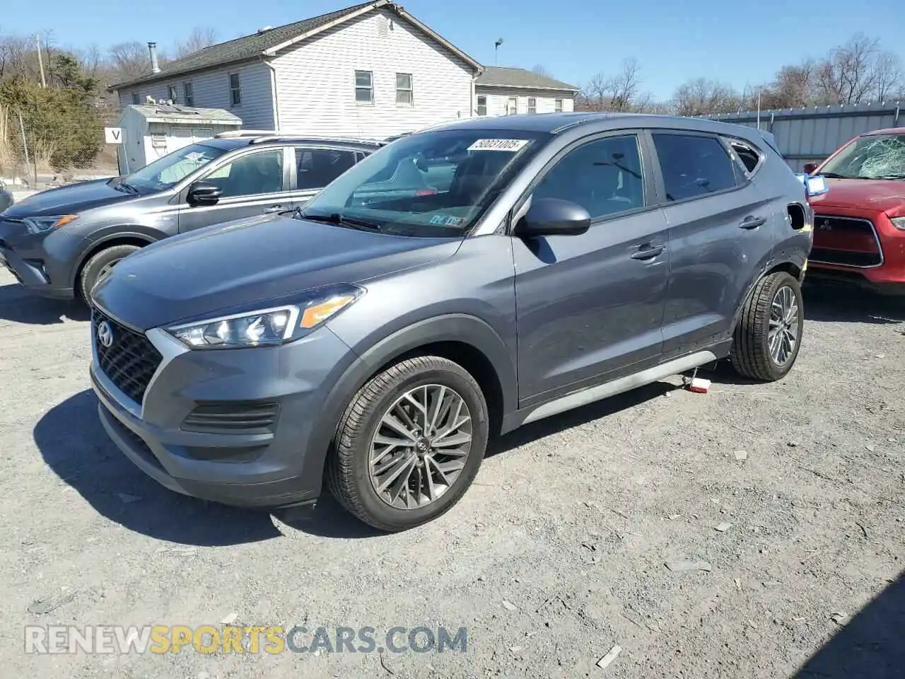 1 Photograph of a damaged car KM8J3CAL1KU072354 HYUNDAI TUCSON 2019