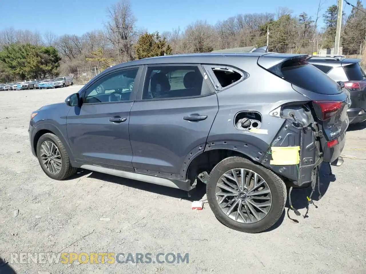 2 Photograph of a damaged car KM8J3CAL1KU072354 HYUNDAI TUCSON 2019
