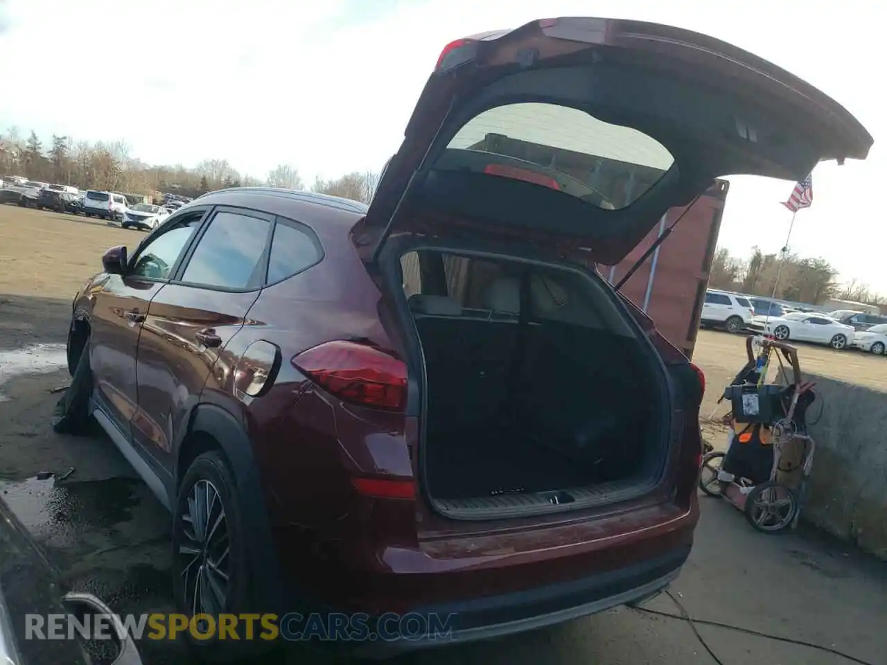 2 Фотография поврежденного автомобиля KM8J3CALXKU070814 HYUNDAI TUCSON 2019