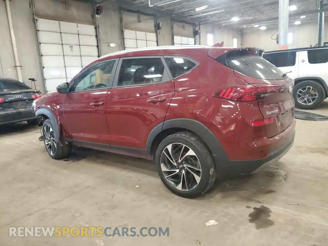 2 Photograph of a damaged car KM8J3CALXKU076970 HYUNDAI TUCSON 2019