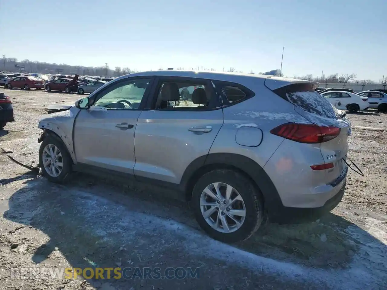 2 Photograph of a damaged car KM8J2CA41LU080760 HYUNDAI TUCSON 2020