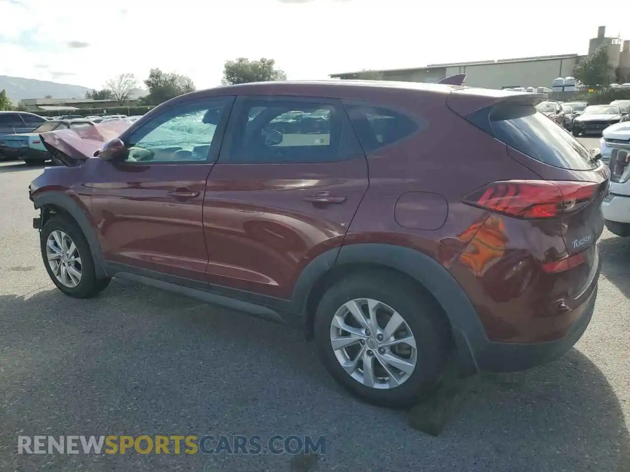 2 Photograph of a damaged car KM8J2CA42LU088592 HYUNDAI TUCSON 2020