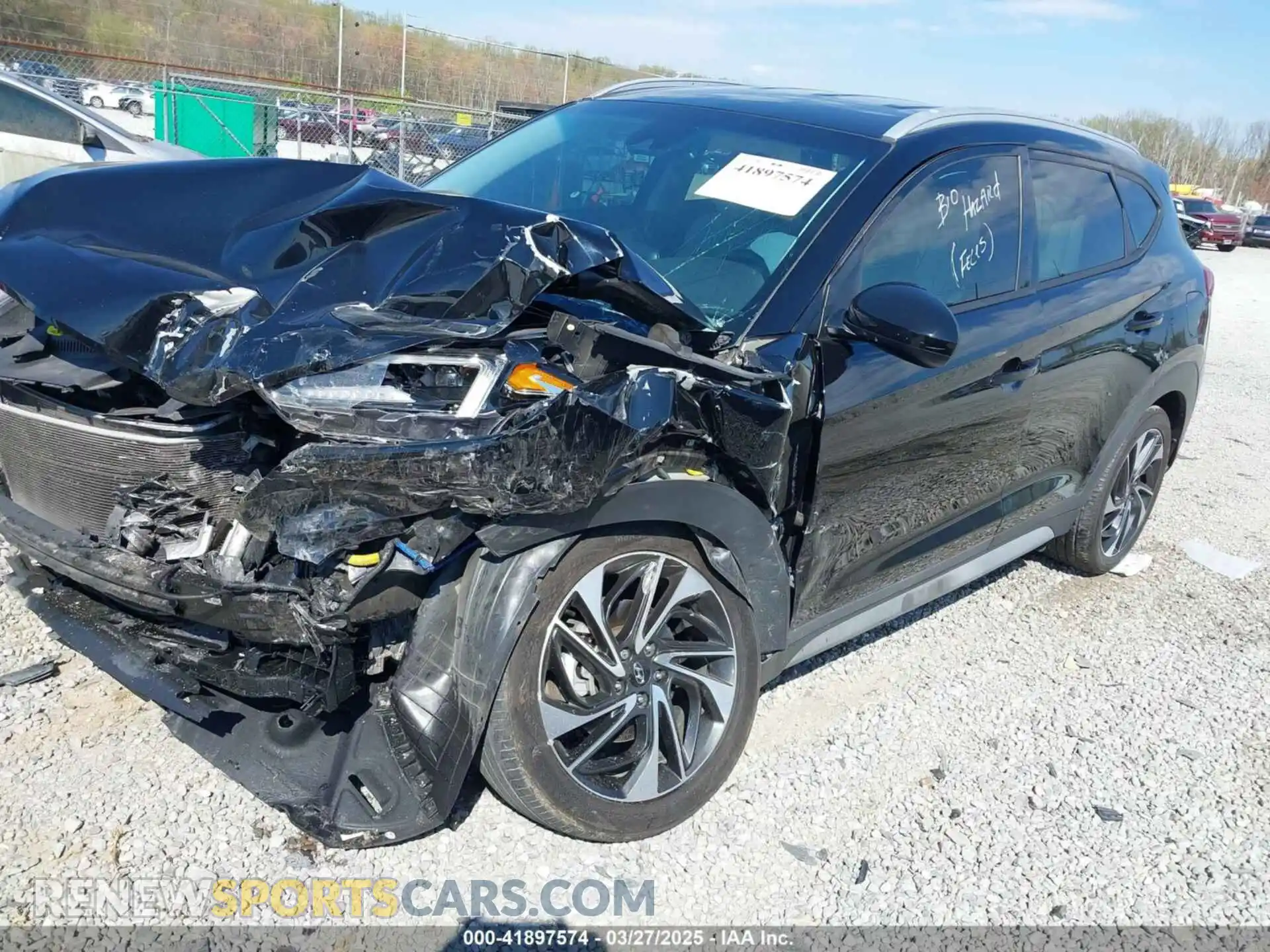 2 Photograph of a damaged car KM8J33AL2LU180225 HYUNDAI TUCSON 2020