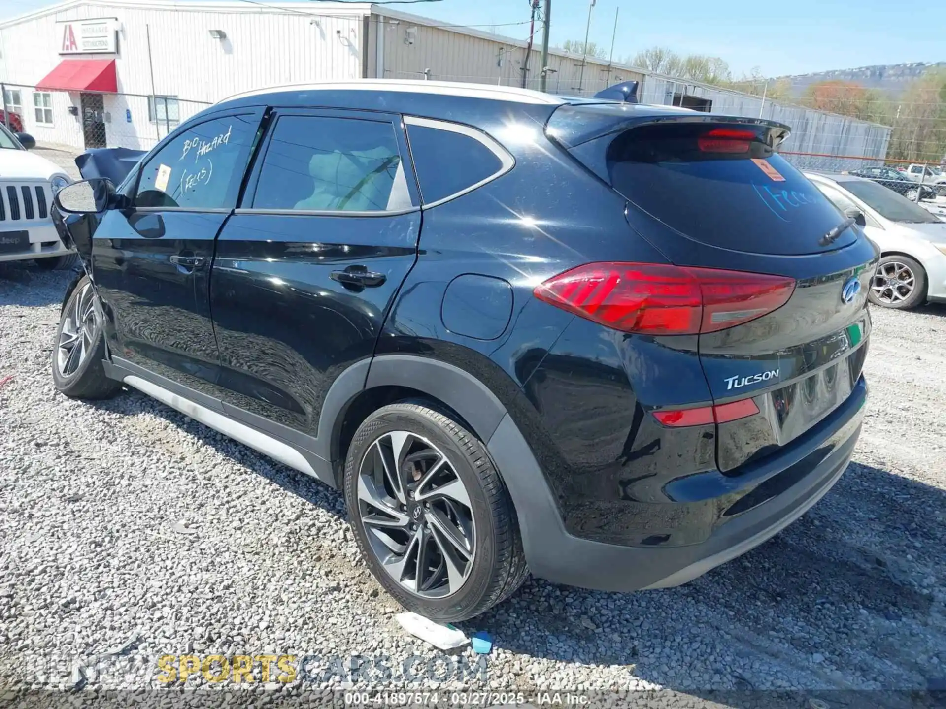 3 Photograph of a damaged car KM8J33AL2LU180225 HYUNDAI TUCSON 2020