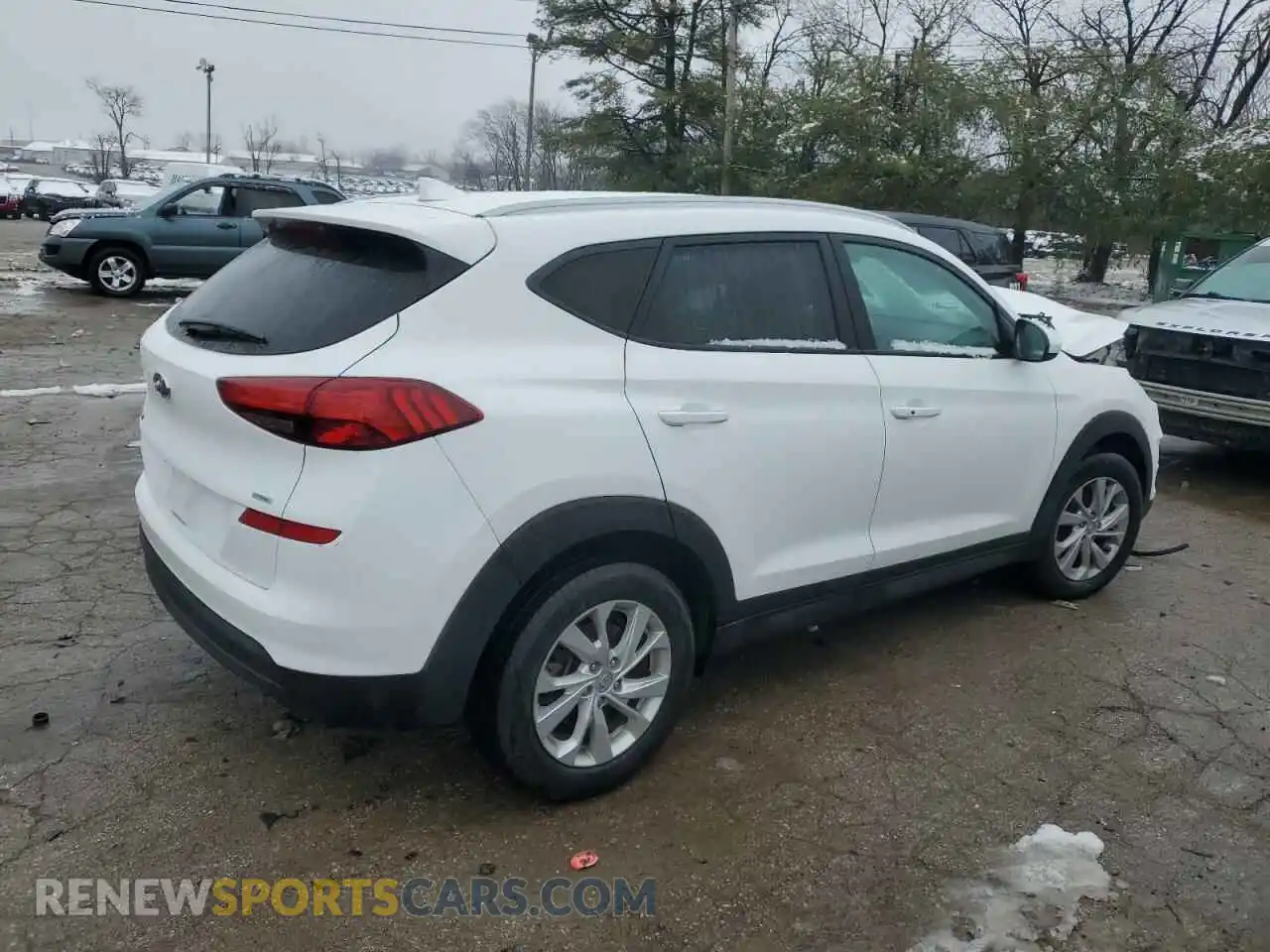 3 Photograph of a damaged car KM8J3CA44LU202122 HYUNDAI TUCSON 2020