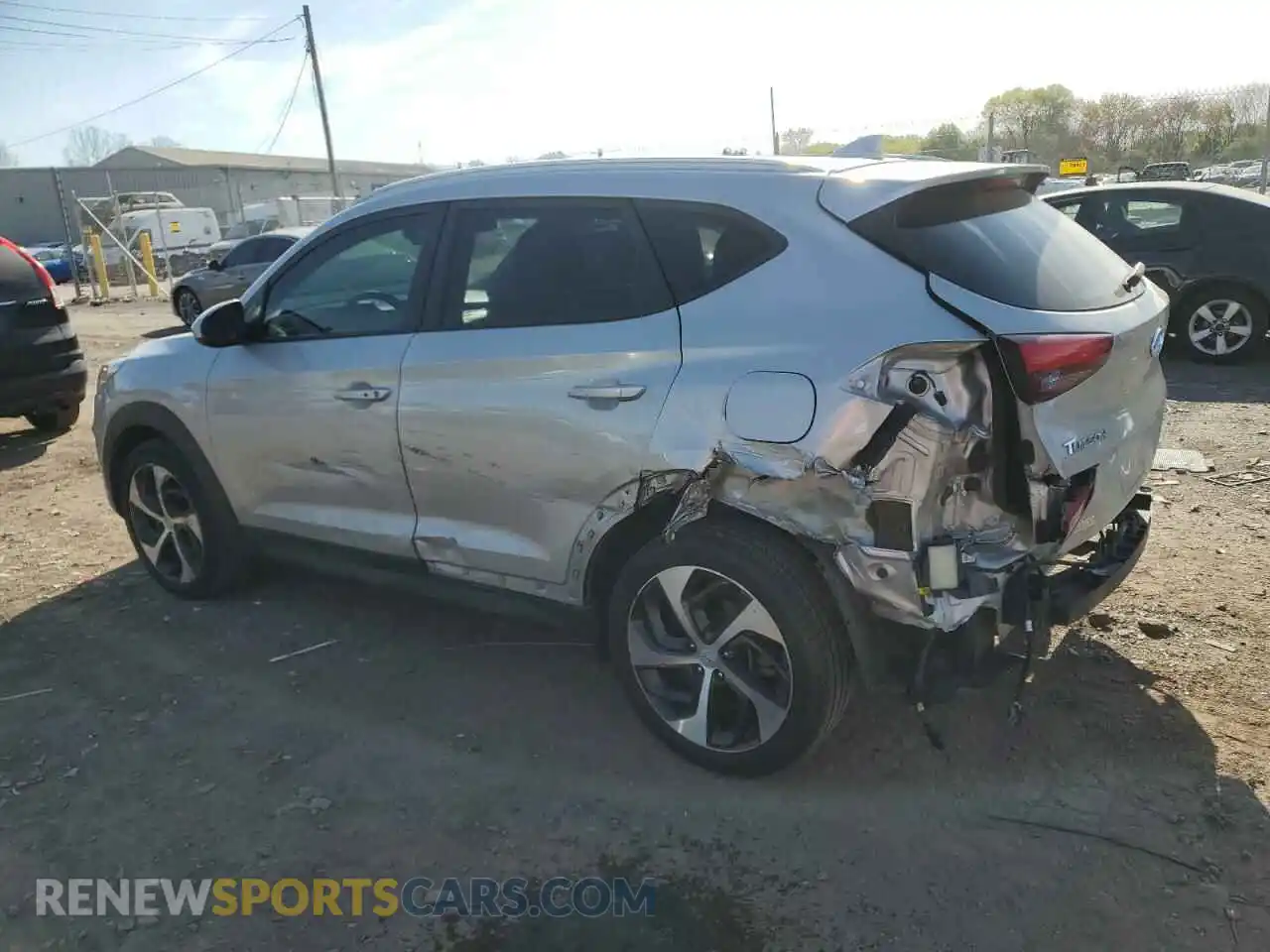 2 Photograph of a damaged car KM8J3CA48LU136397 HYUNDAI TUCSON 2020