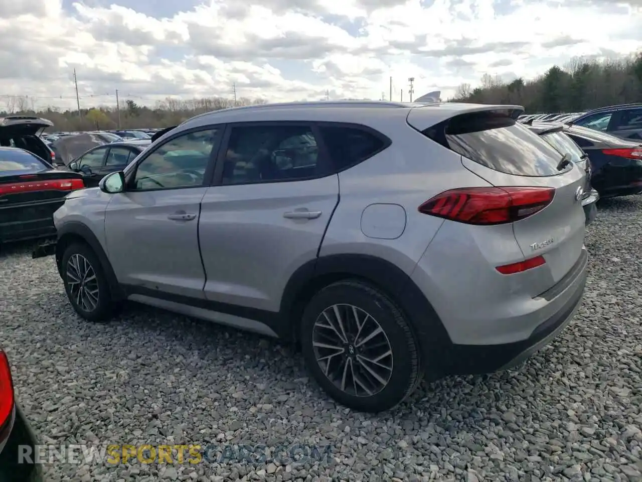 2 Photograph of a damaged car KM8J3CAL0LU277374 HYUNDAI TUCSON 2020