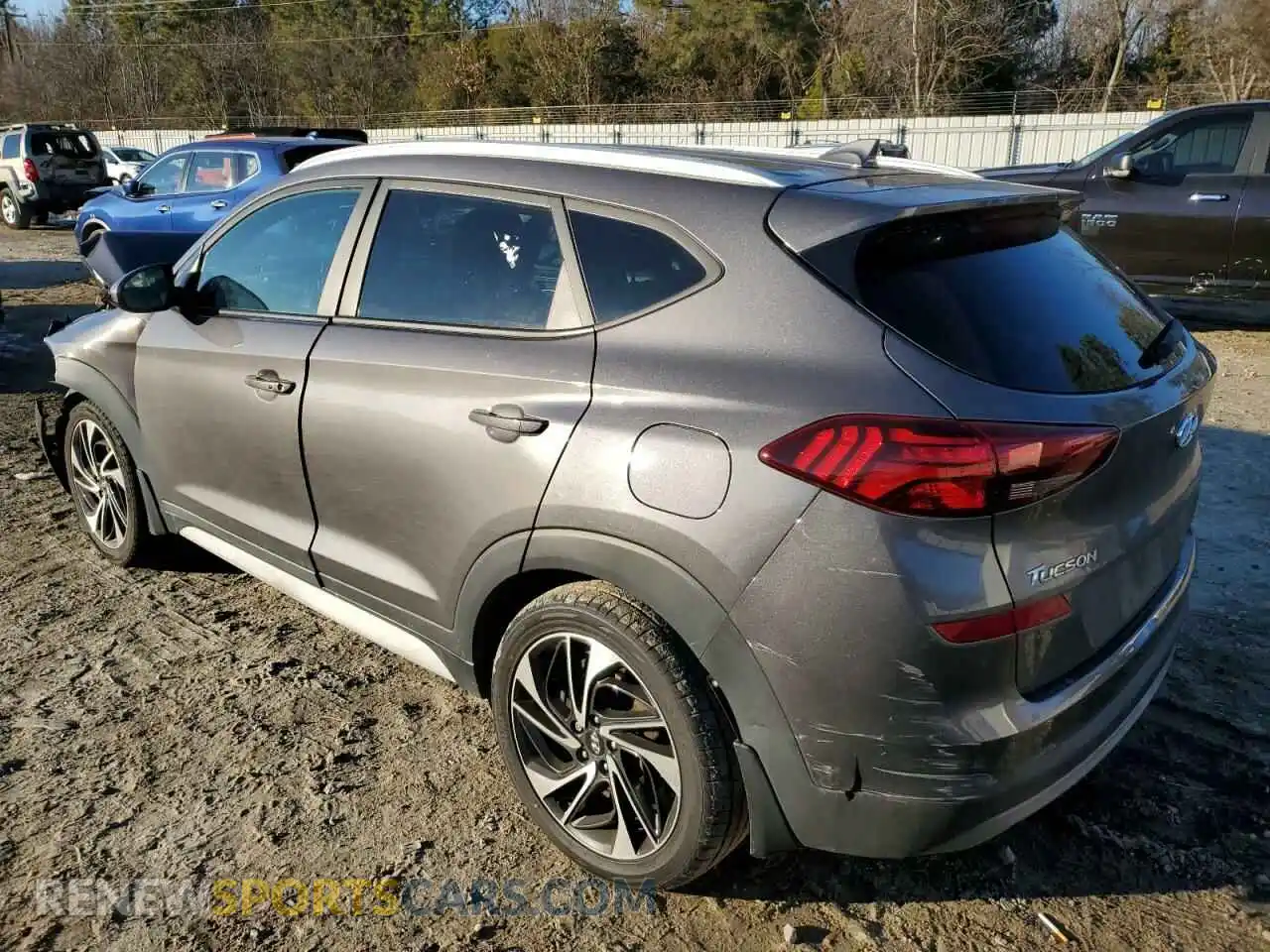 2 Photograph of a damaged car KM8J3CAL3LU197597 HYUNDAI TUCSON 2020