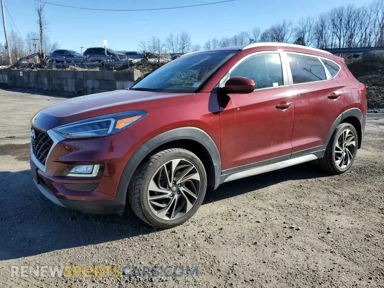 1 Фотография поврежденного автомобиля KM8J3CAL3LU268622 HYUNDAI TUCSON 2020