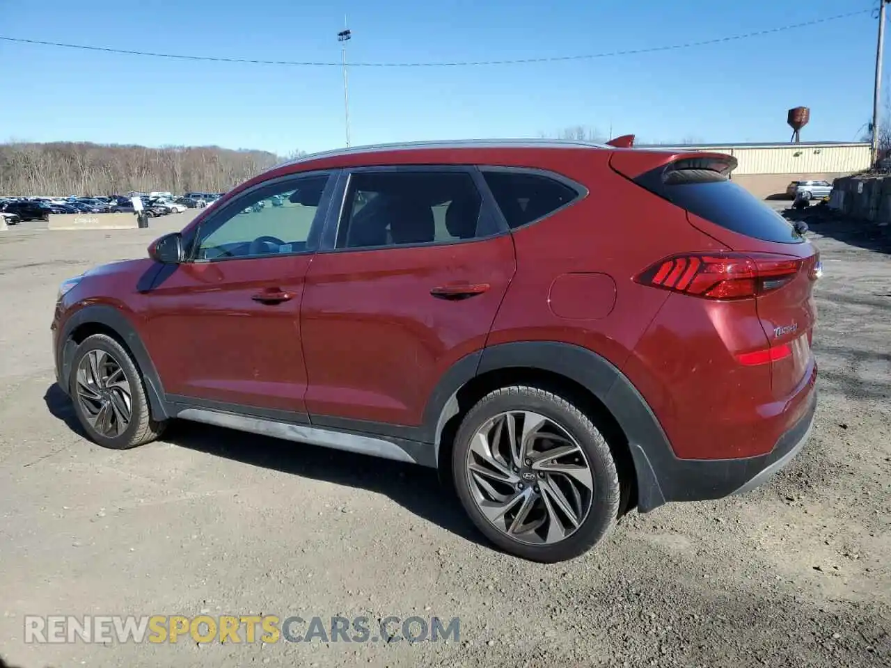 2 Фотография поврежденного автомобиля KM8J3CAL3LU268622 HYUNDAI TUCSON 2020