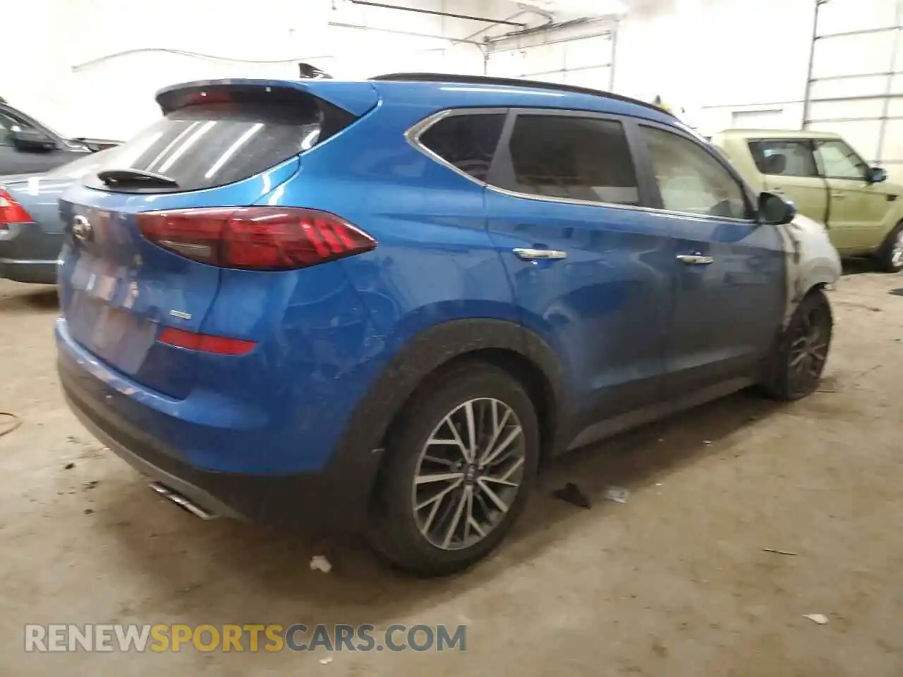 3 Photograph of a damaged car KM8J3CAL4LU181733 HYUNDAI TUCSON 2020