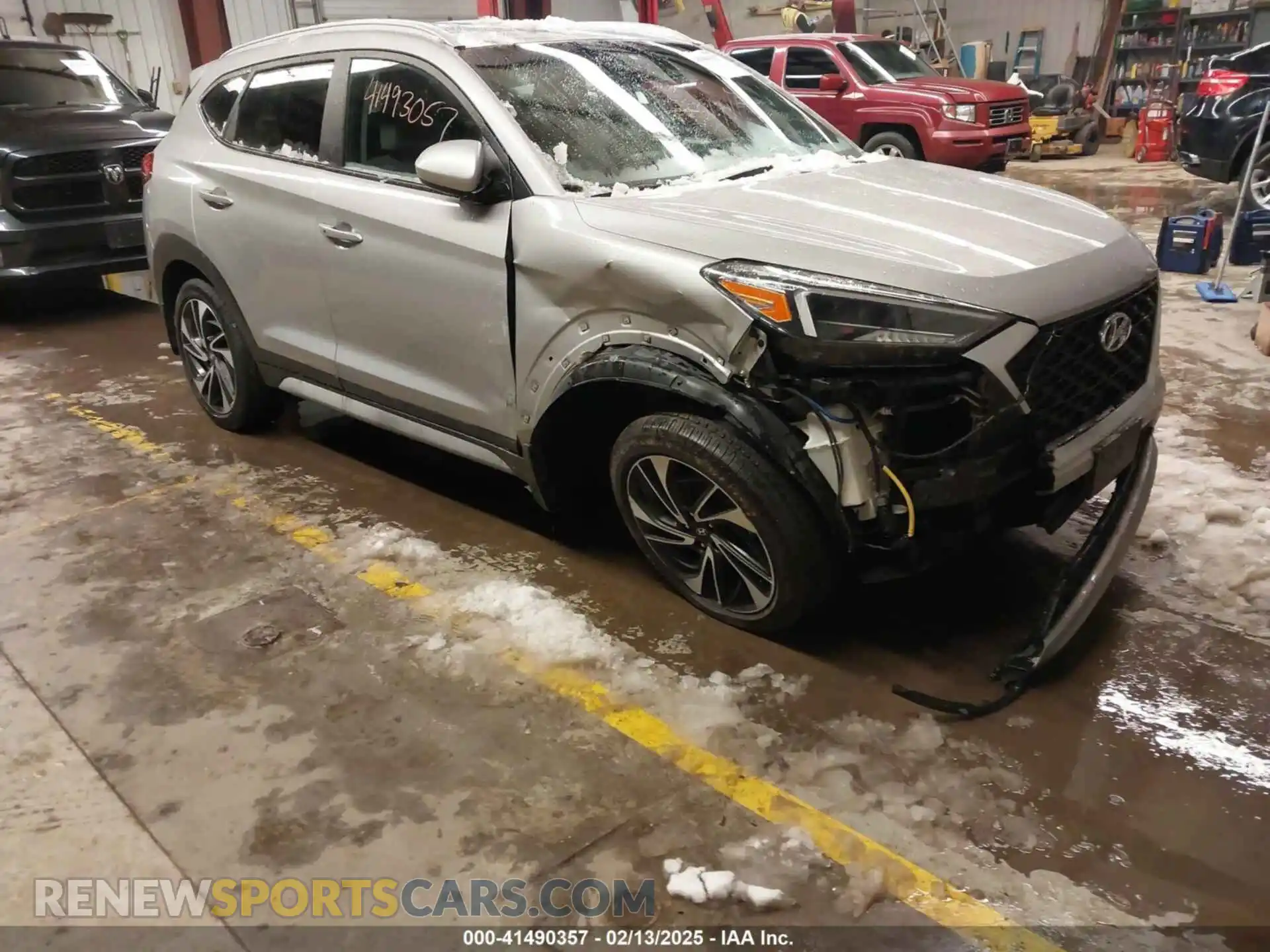 1 Photograph of a damaged car KM8J3CAL6LU100781 HYUNDAI TUCSON 2020