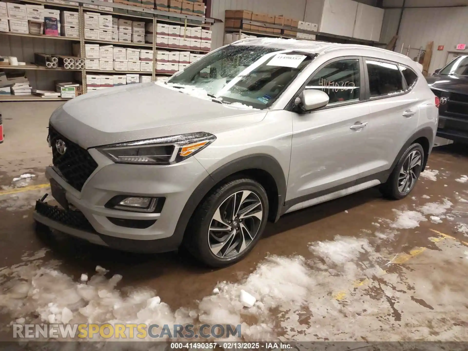 2 Photograph of a damaged car KM8J3CAL6LU100781 HYUNDAI TUCSON 2020