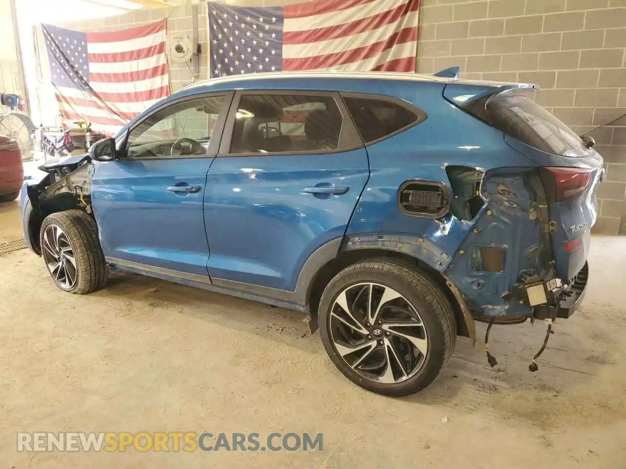 2 Фотография поврежденного автомобиля KM8J3CAL6LU208334 HYUNDAI TUCSON 2020