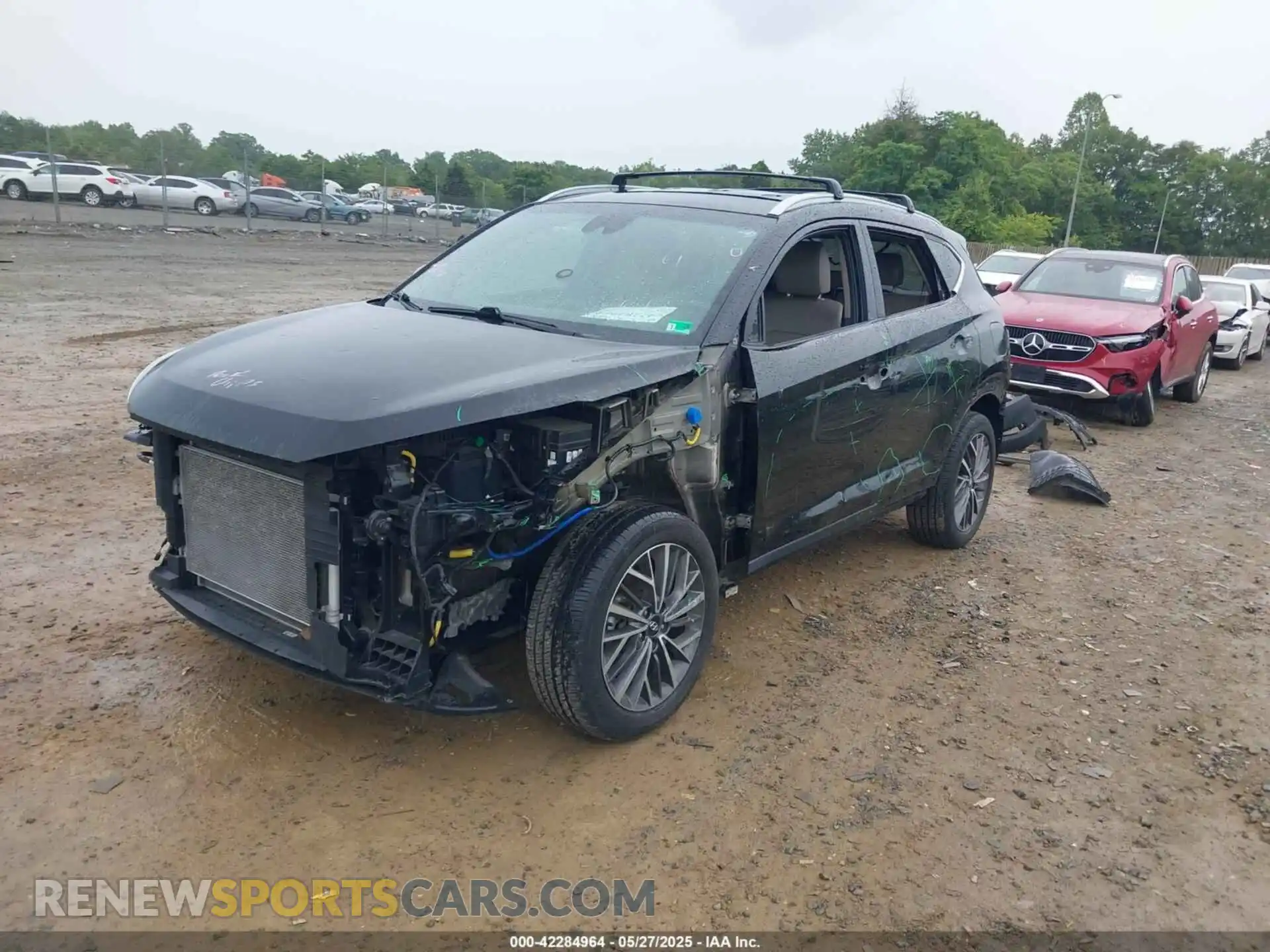 2 Фотография поврежденного автомобиля KM8J3CAL6LU238644 HYUNDAI TUCSON 2020
