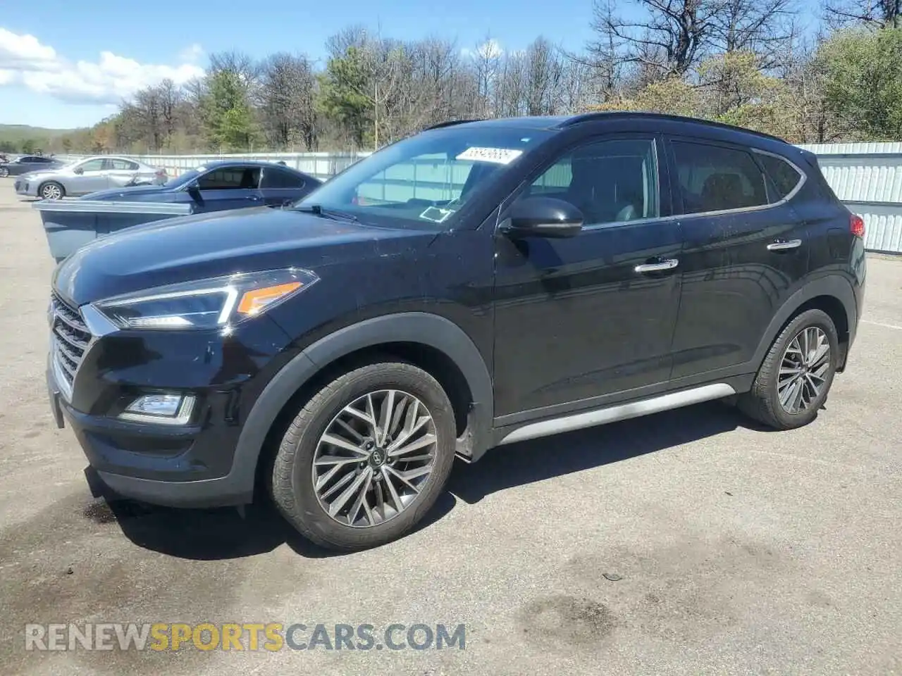 1 Photograph of a damaged car KM8J3CAL7LU157670 HYUNDAI TUCSON 2020