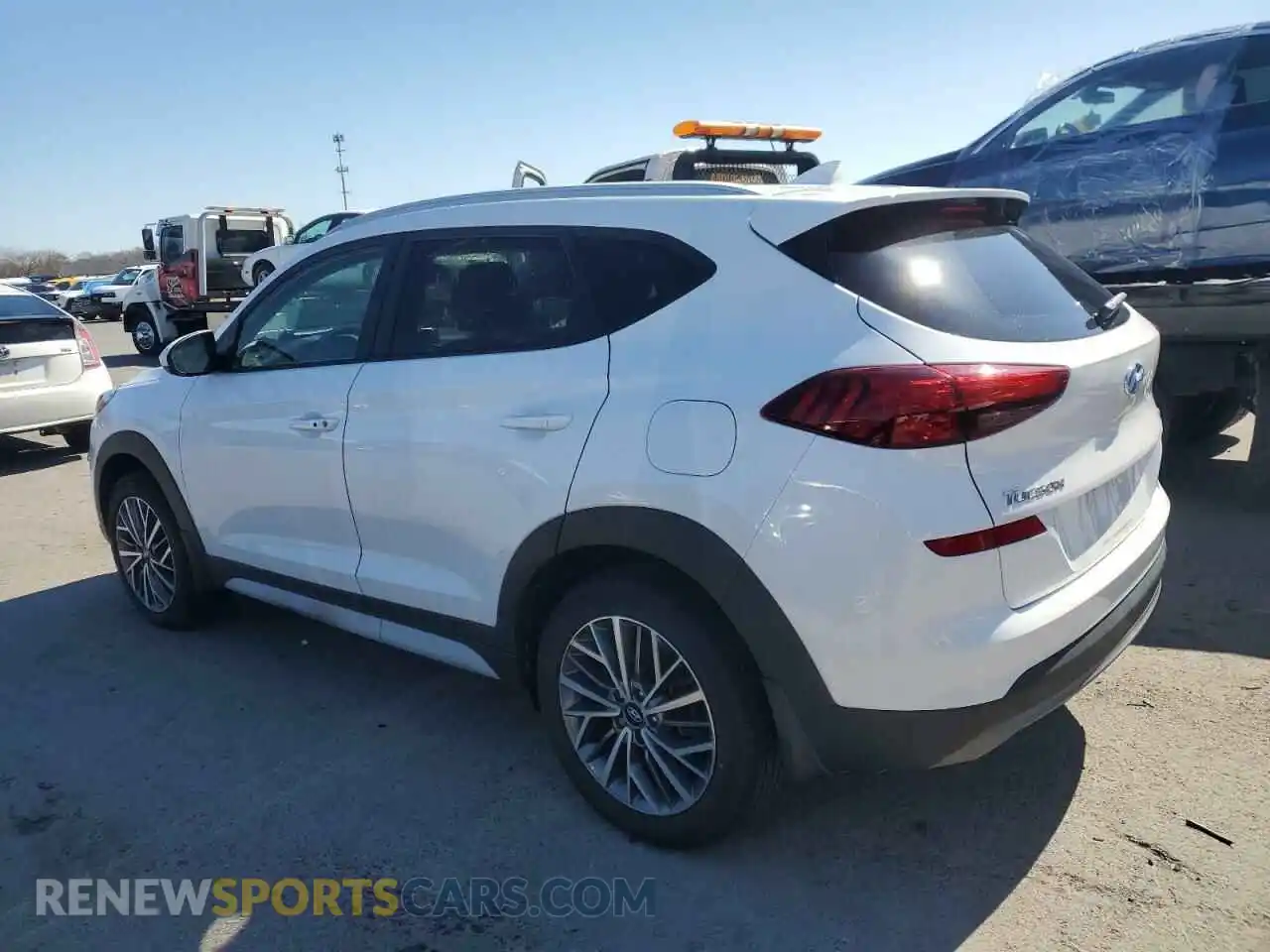 2 Photograph of a damaged car KM8J3CAL7LU214868 HYUNDAI TUCSON 2020