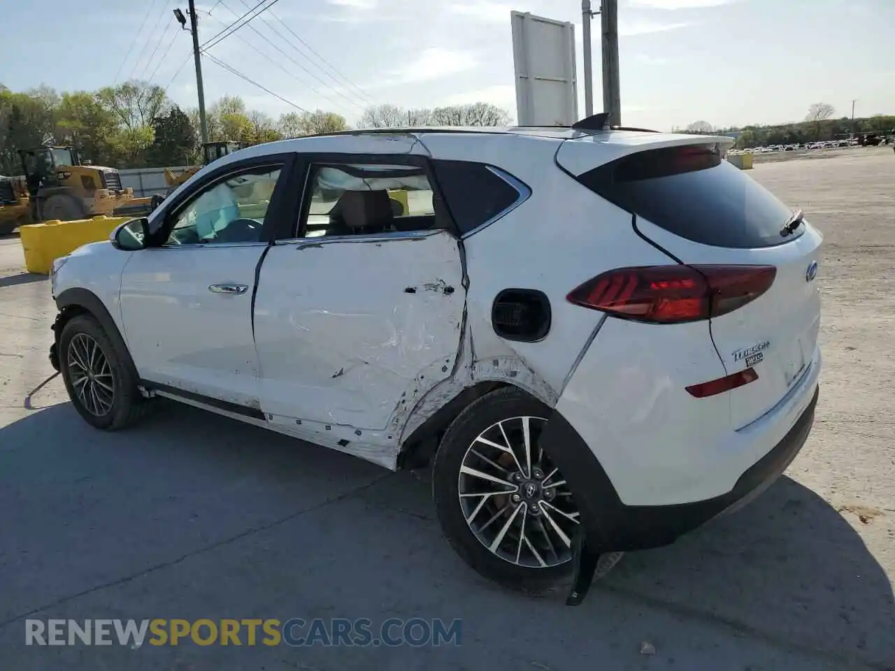 2 Photograph of a damaged car KM8J3CAL7LU261950 HYUNDAI TUCSON 2020
