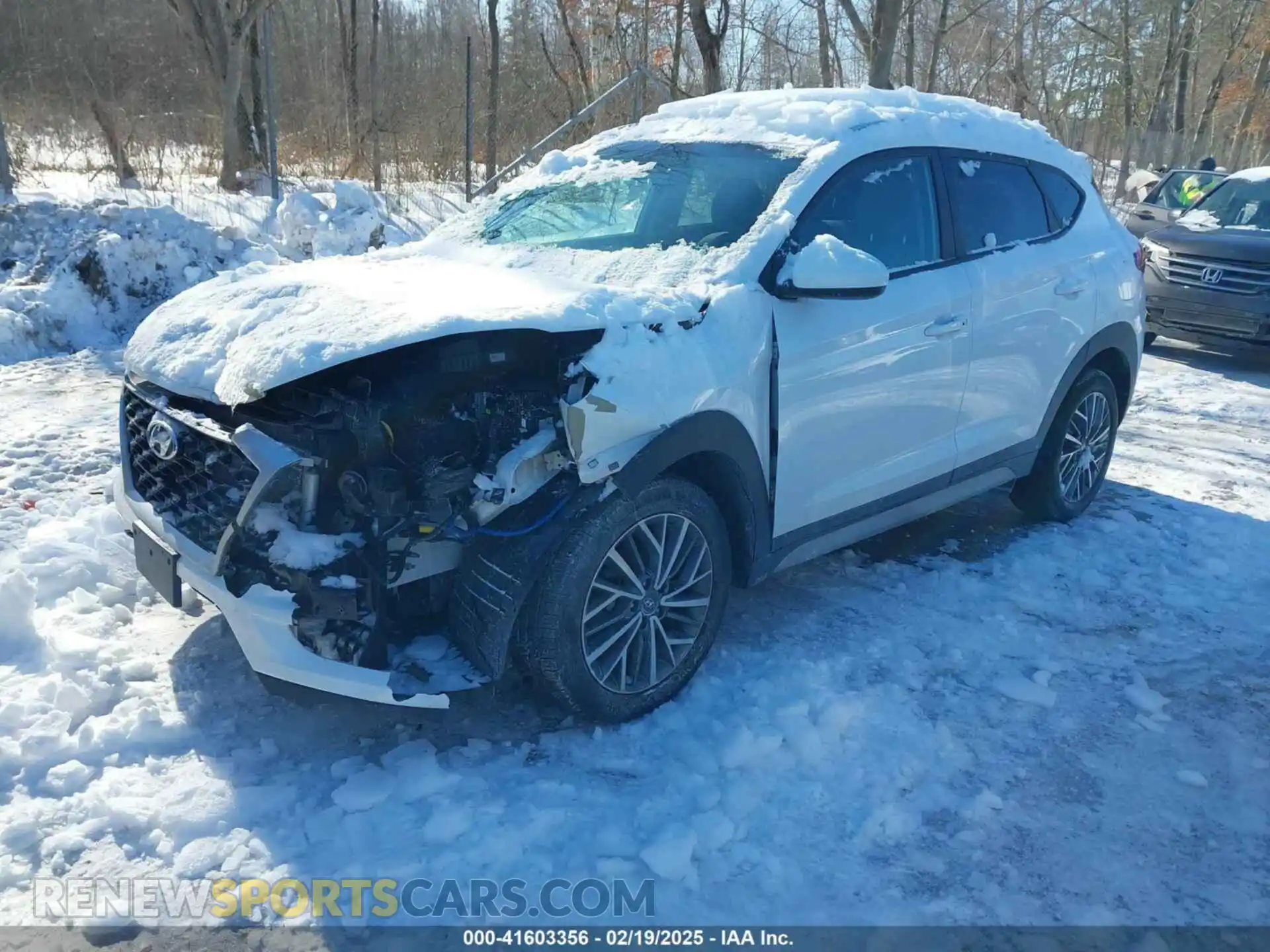 2 Photograph of a damaged car KM8J3CAL8LU199331 HYUNDAI TUCSON 2020