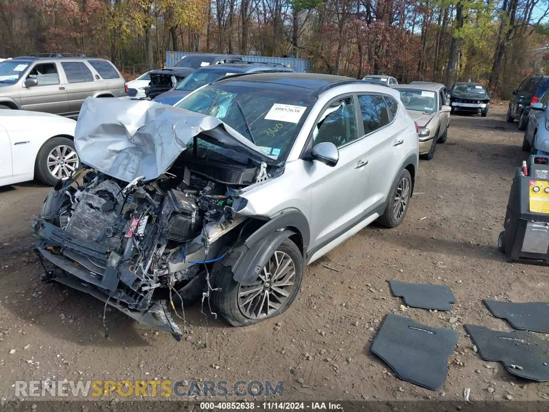2 Photograph of a damaged car KM8J3CAL8LU201319 HYUNDAI TUCSON 2020