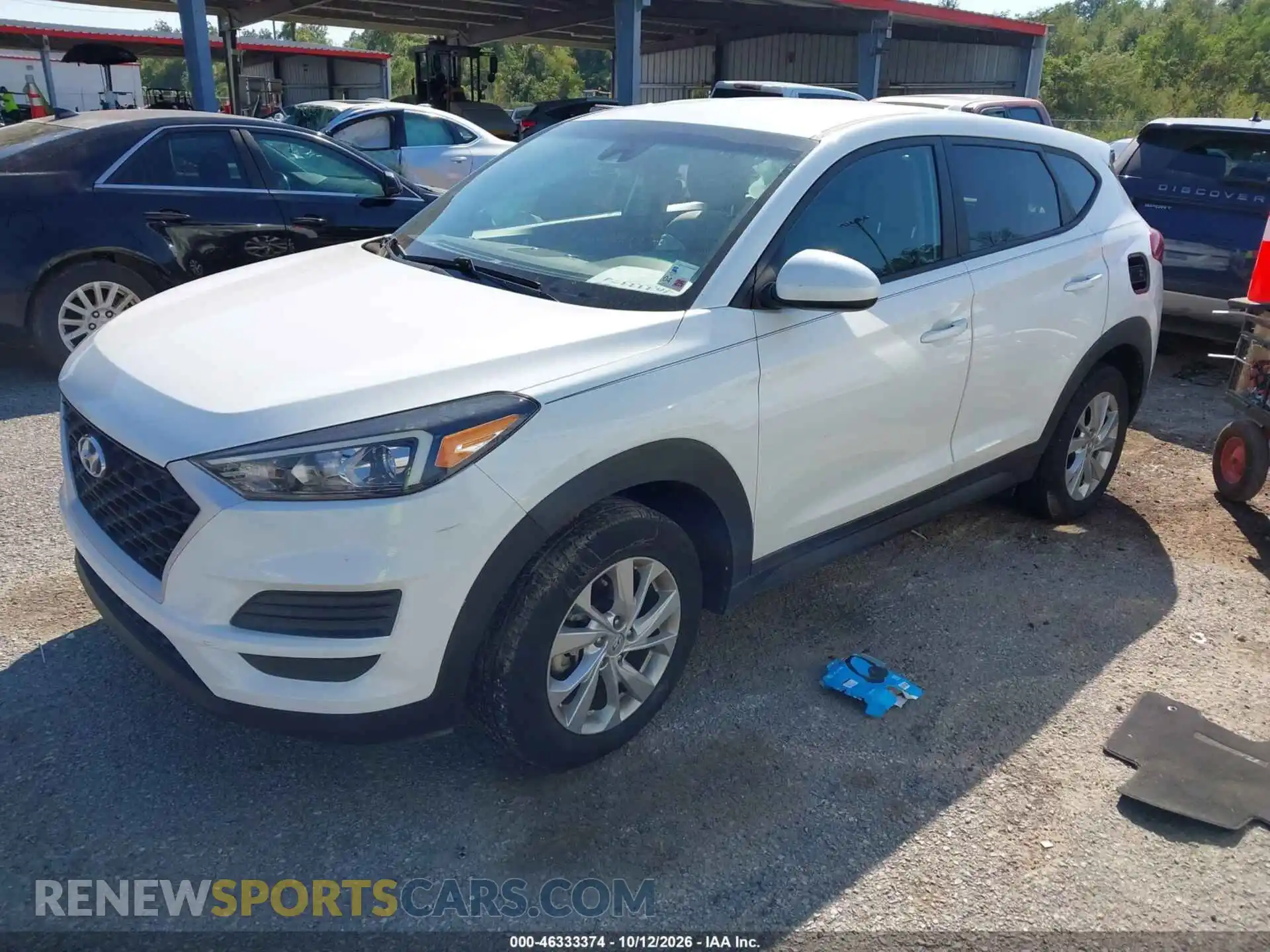 2 Photograph of a damaged car KM8J23A40MU366830 HYUNDAI TUCSON 2021