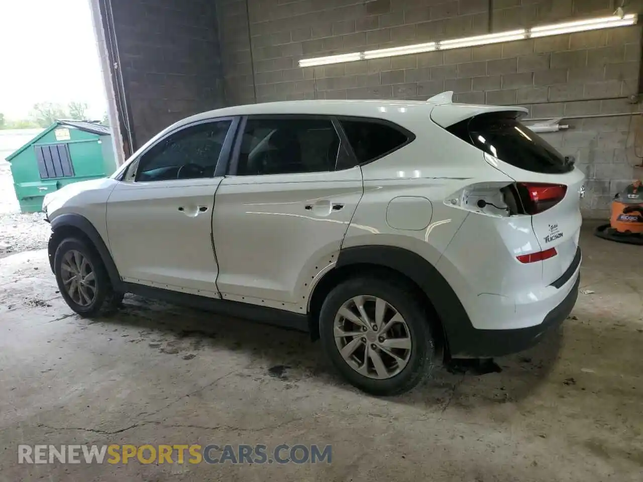 2 Photograph of a damaged car KM8J23A43MU362500 HYUNDAI TUCSON 2021