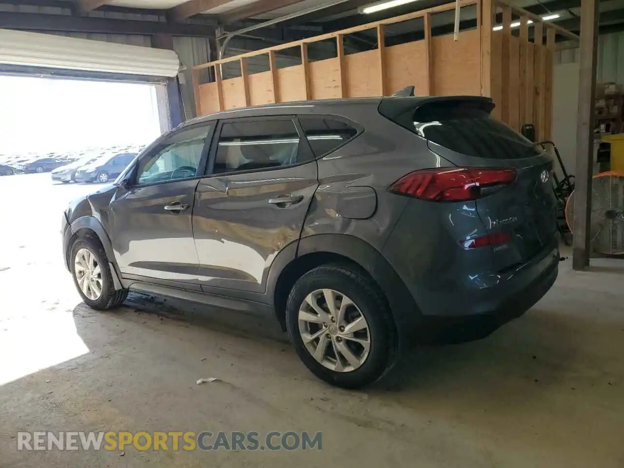 2 Photograph of a damaged car KM8J23A46MU301397 HYUNDAI TUCSON 2021