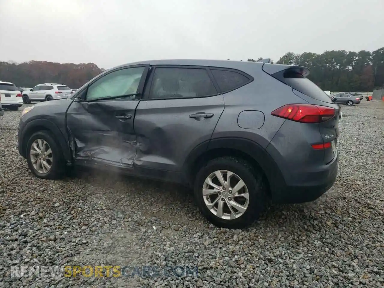 2 Photograph of a damaged car KM8J23A46MU384166 HYUNDAI TUCSON 2021
