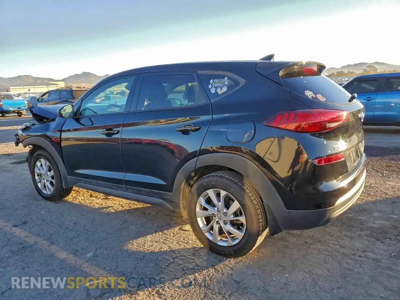 2 Фотография поврежденного автомобиля KM8J23A4XMU303220 HYUNDAI TUCSON 2021