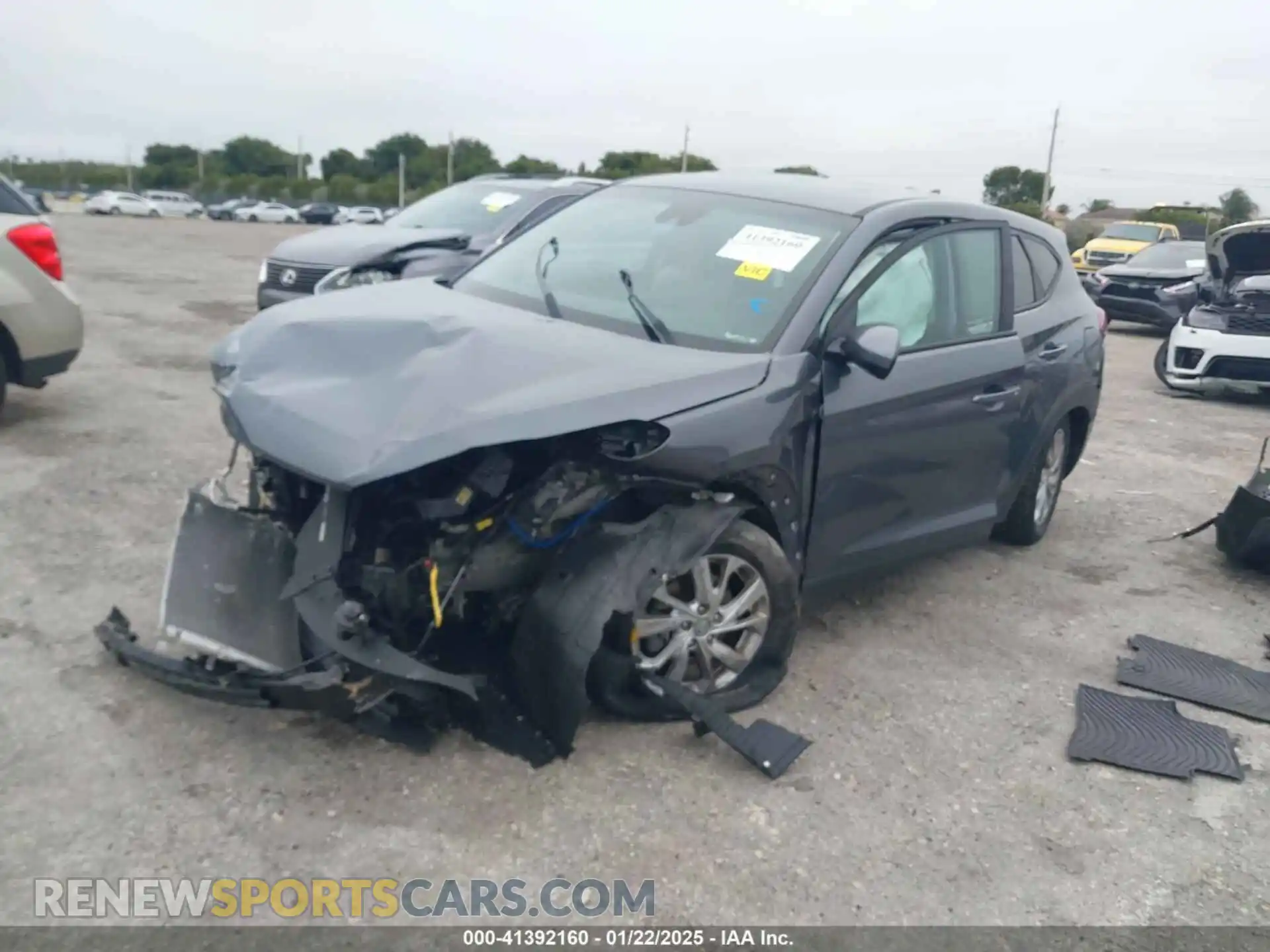 2 Photograph of a damaged car KM8J23A4XMU401910 HYUNDAI TUCSON 2021