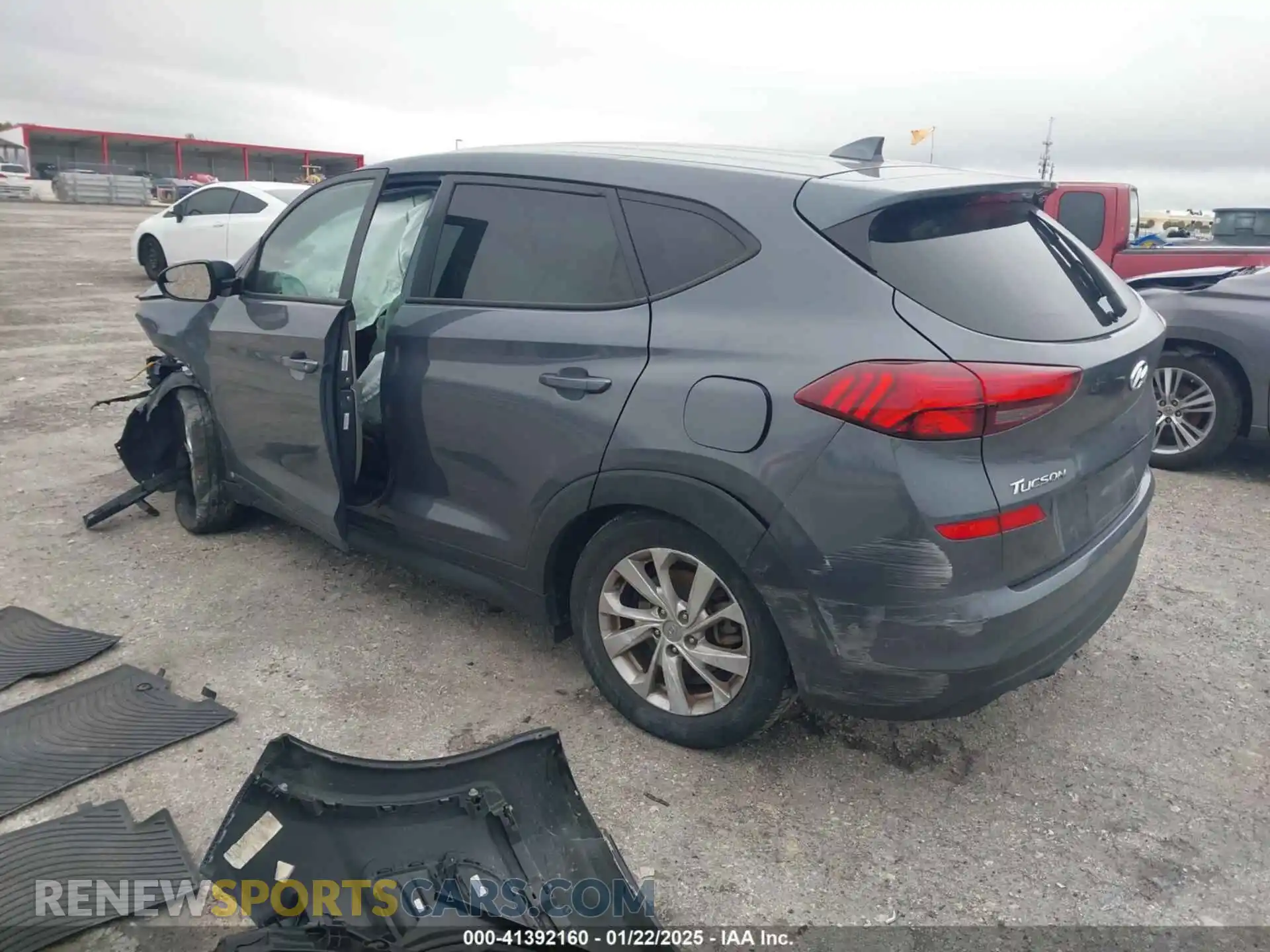 3 Photograph of a damaged car KM8J23A4XMU401910 HYUNDAI TUCSON 2021