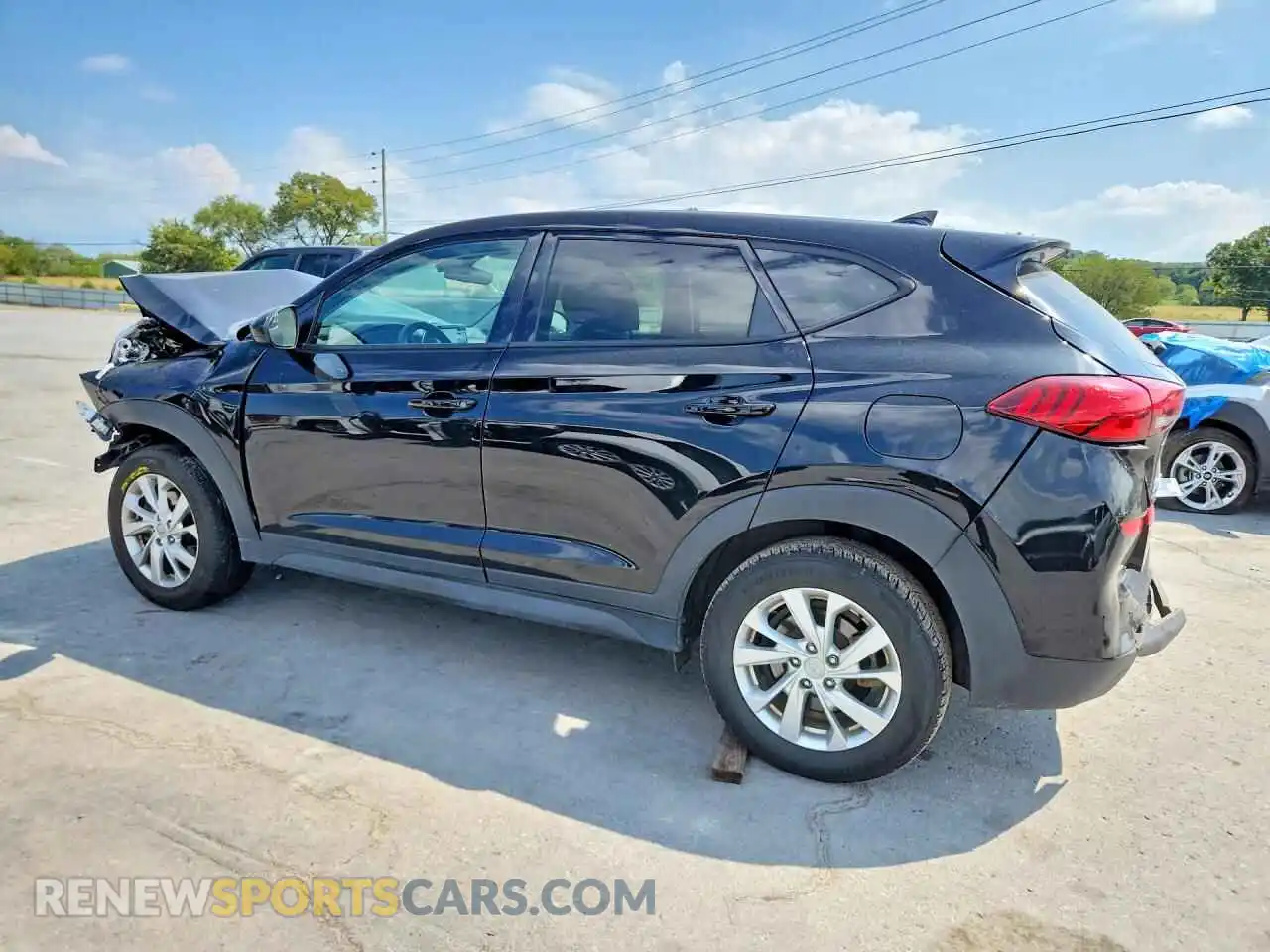 2 Photograph of a damaged car KM8J2CA40MU366410 HYUNDAI TUCSON 2021