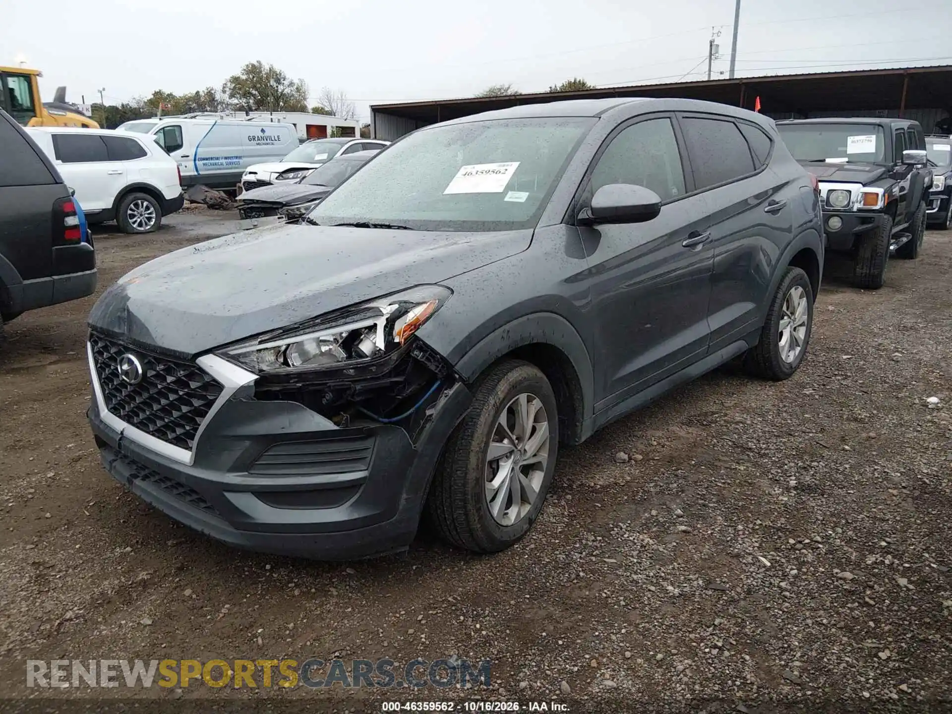 2 fotografías del automóvil dañado KM8J2CA40MU369128 HYUNDAI TUCSON 2021