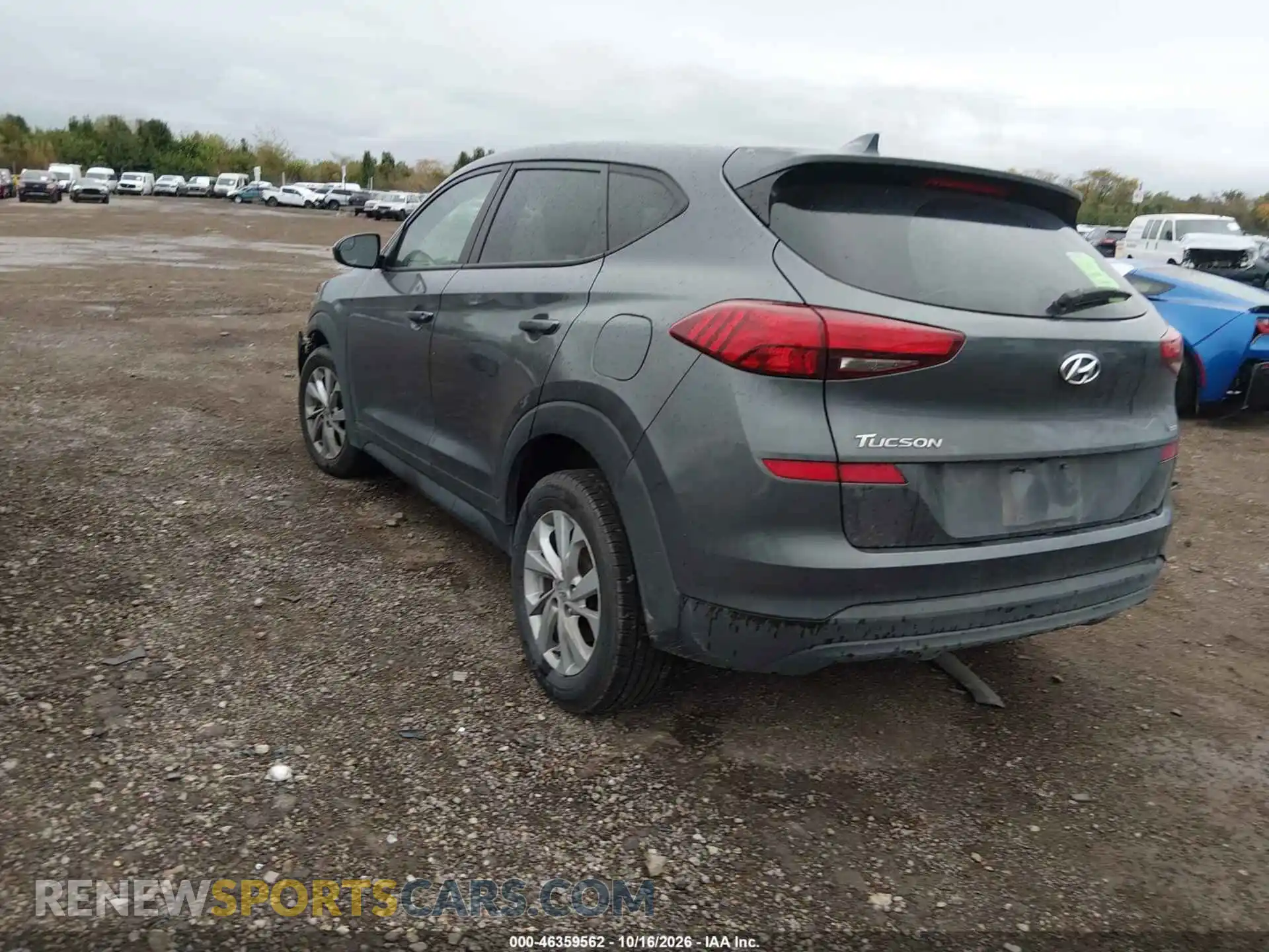 3 fotografías del automóvil dañado KM8J2CA40MU369128 HYUNDAI TUCSON 2021