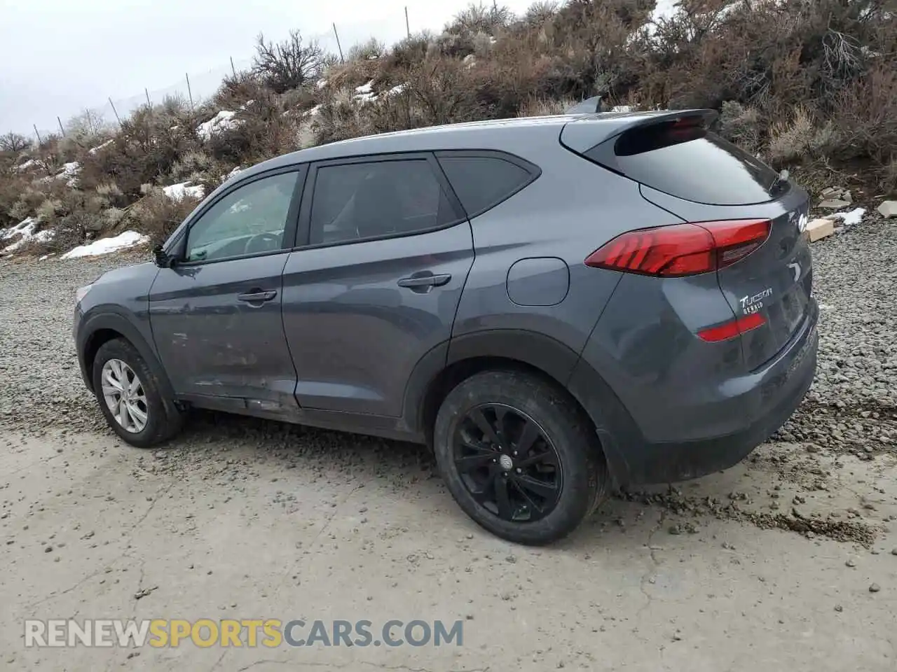 2 Photograph of a damaged car KM8J2CA42MU292004 HYUNDAI TUCSON 2021