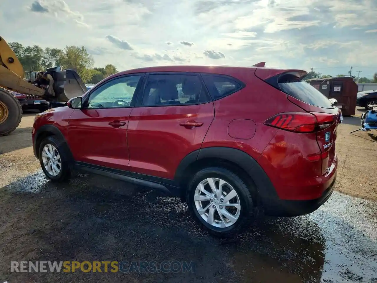 2 Photograph of a damaged car KM8J2CA42MU373567 HYUNDAI TUCSON 2021