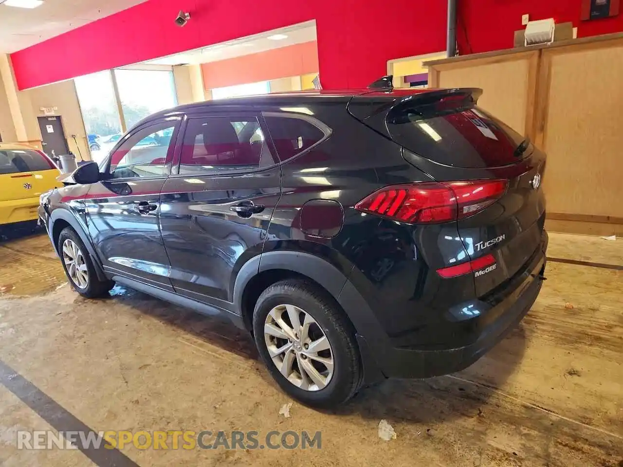 2 Photograph of a damaged car KM8J2CA43MU341971 HYUNDAI TUCSON 2021