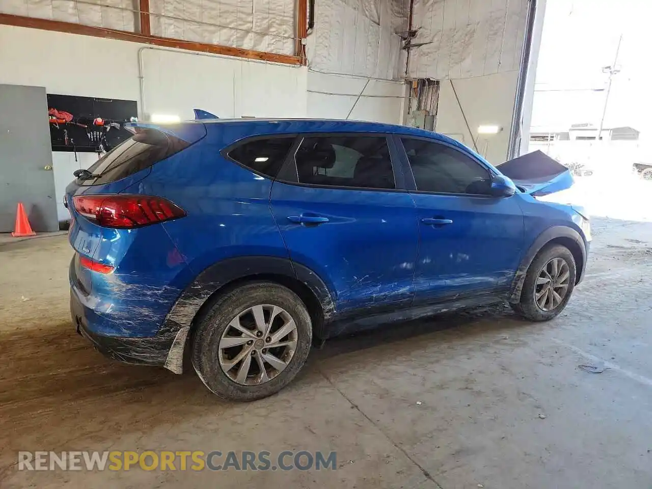 3 Photograph of a damaged car KM8J2CA45MU293180 HYUNDAI TUCSON 2021
