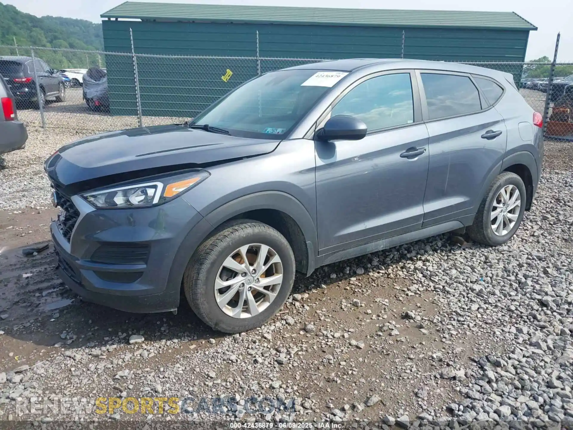 2 fotografías del automóvil dañado KM8J2CA46MU296105 HYUNDAI TUCSON 2021